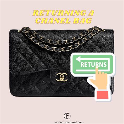 chanel bags return policy.